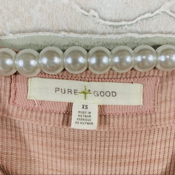 Anthropologie Pure+Good Ribbed Tunic Top - Picture 5 of 8